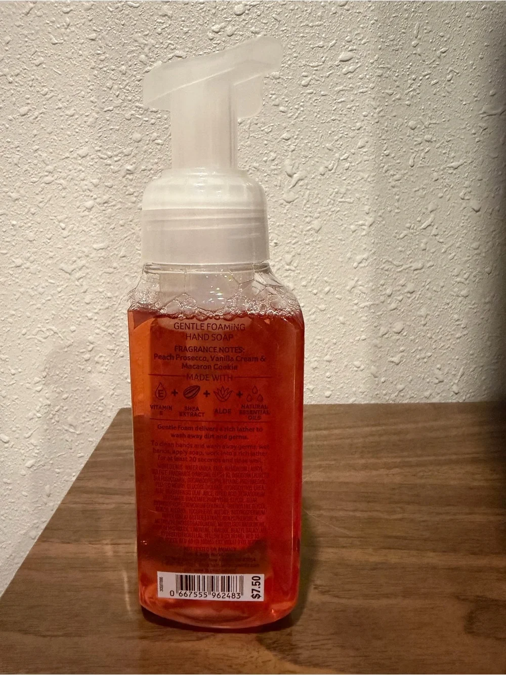 Bath & Body Works peach scented